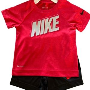 Brand New. Nike outfit for a two piece 2T :)